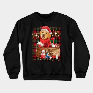 HO HO HO cute Xmas puppy Crewneck Sweatshirt